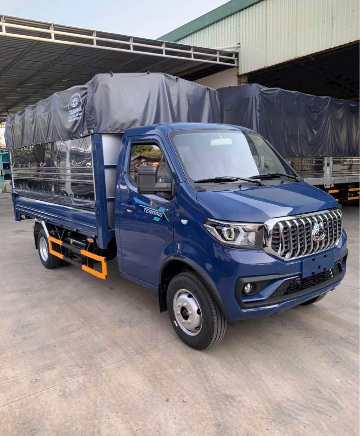XE TẢI TERACO 150S THÙNG BẠT – XE TẢI 1.5 TẤN MÁY XĂNG ĐA NĂNG