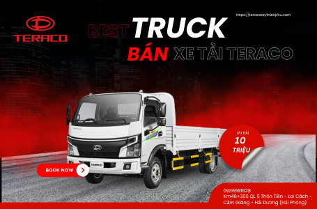 Mua xe tải Tera chính hãng tháng 11 – Ưu đãi hấp dẫn, quà tặng cực khủng