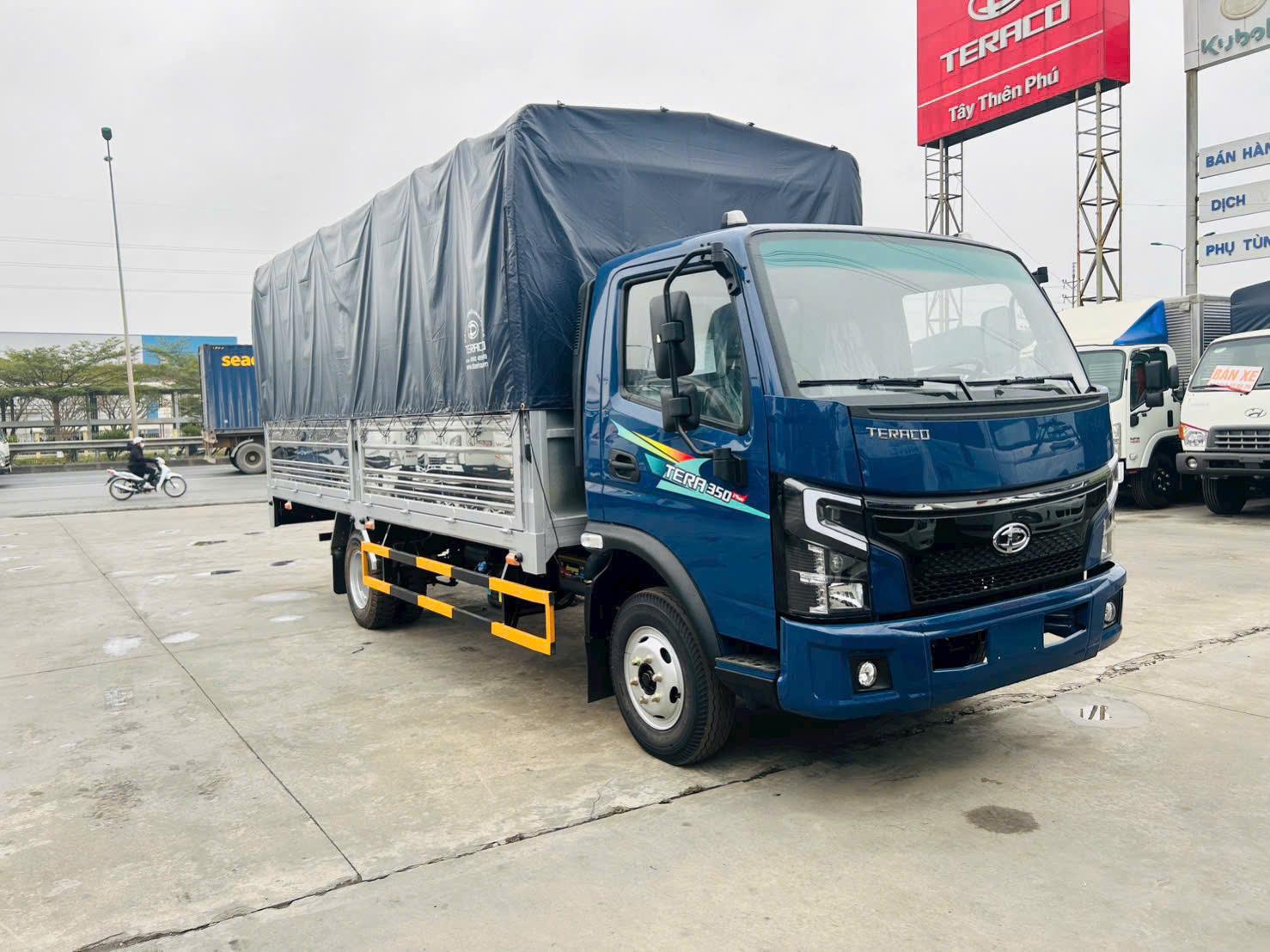 TERACO TERA 350 PLUS – XE TẢI 3.5 TẤN THÙNG DÀI 5M2, ĐỘNG CƠ ISUZU BỀN BỈ